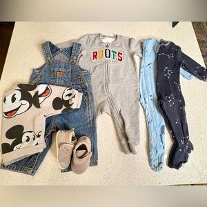 Boutique Baby Bundle 3-6M | Kyte Baby Carhartt Roots ZippyJamz Stonz Zara
